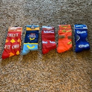 Mens Food Snack Socks
